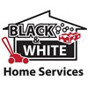 Black & White Home Services Carpet Cleaning logo